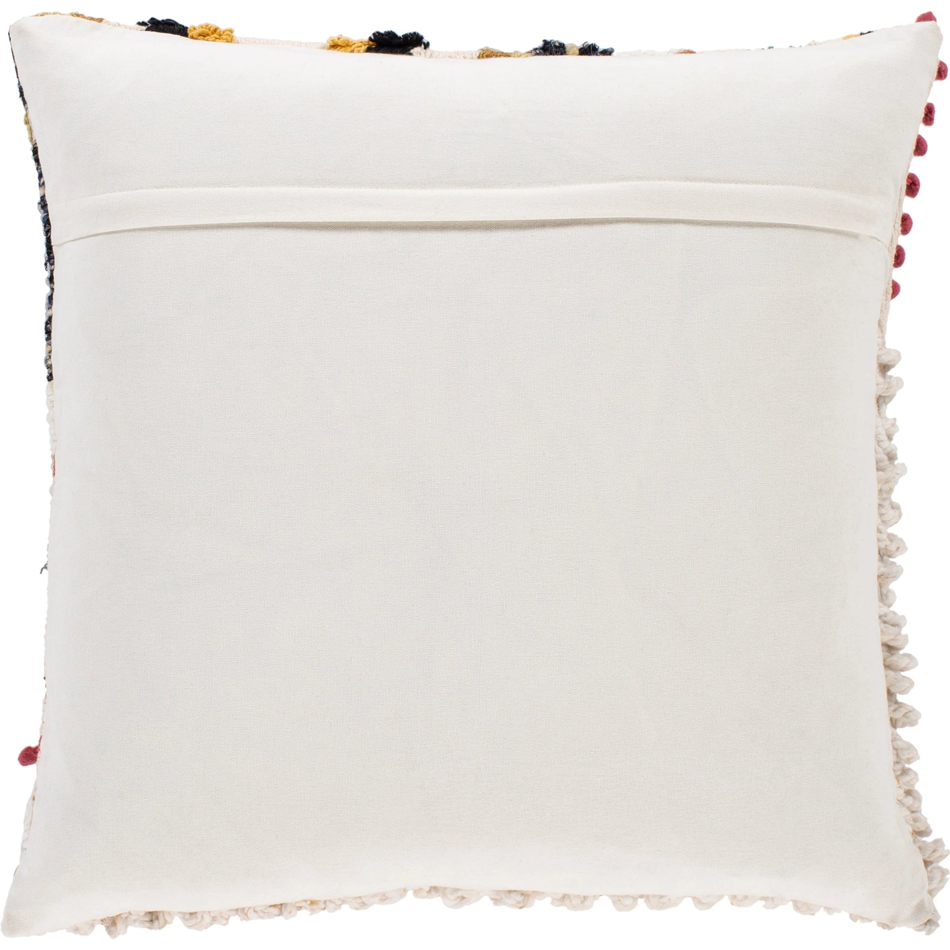 Fleetwood Pillow - 32196 by Livabliss in beige, light beige. Made from 100% cotton in a eclectic & global style.