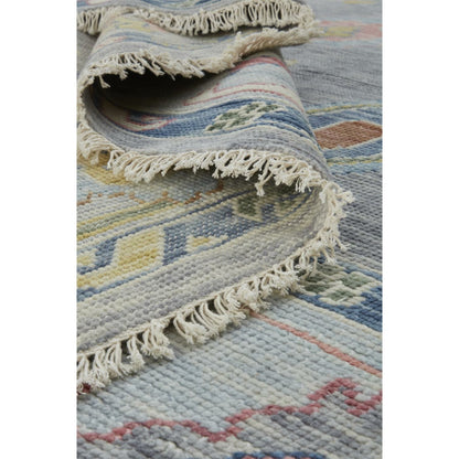 Karina Traditional Persian Rug - 6792F by Feizy in blue, gray, red. Made from wool in a unique style.