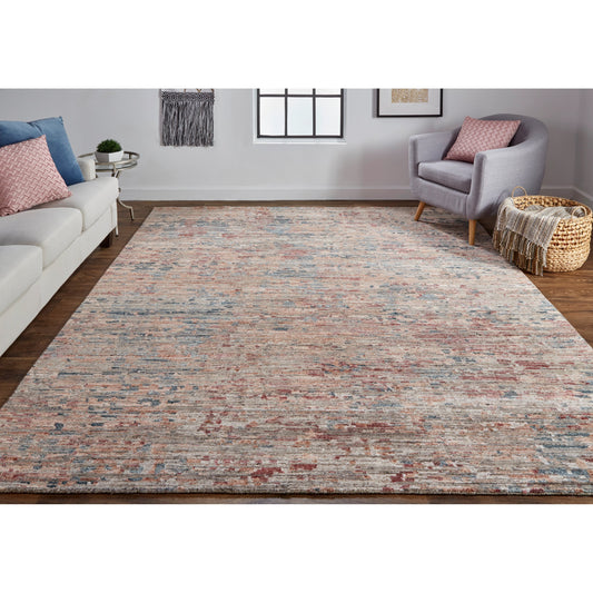 Conroe Rug - 6827F by Feizy in red, blue. Made from wool, viscose in a unique style.