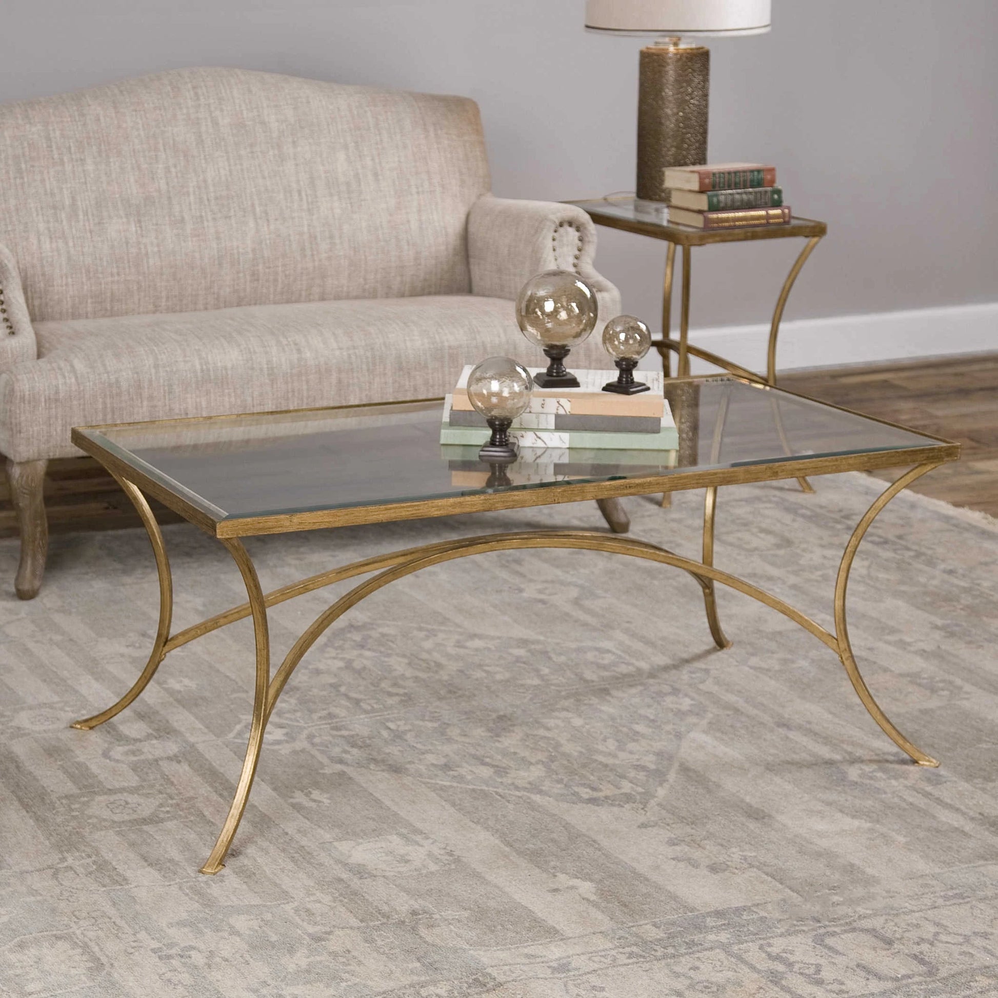 Alayna Coffee Table by Uttermost. Made from unique in a modern style.