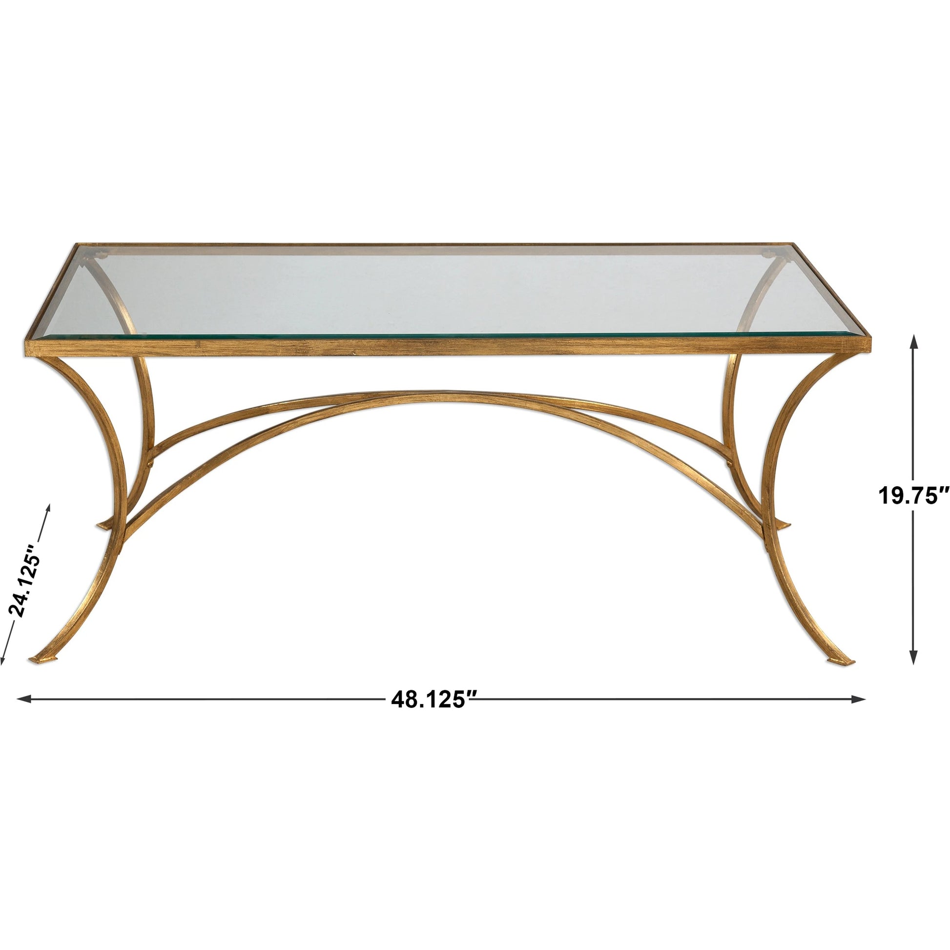 Alayna Coffee Table by Uttermost. Made from unique in a modern style.
