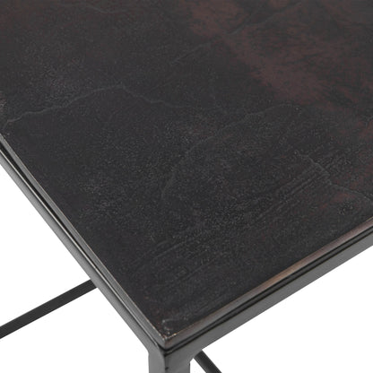 Coreene Iron Nesting Tables (Set of 3) by Uttermost in iron. Made from iron, aluminum in a modern style.