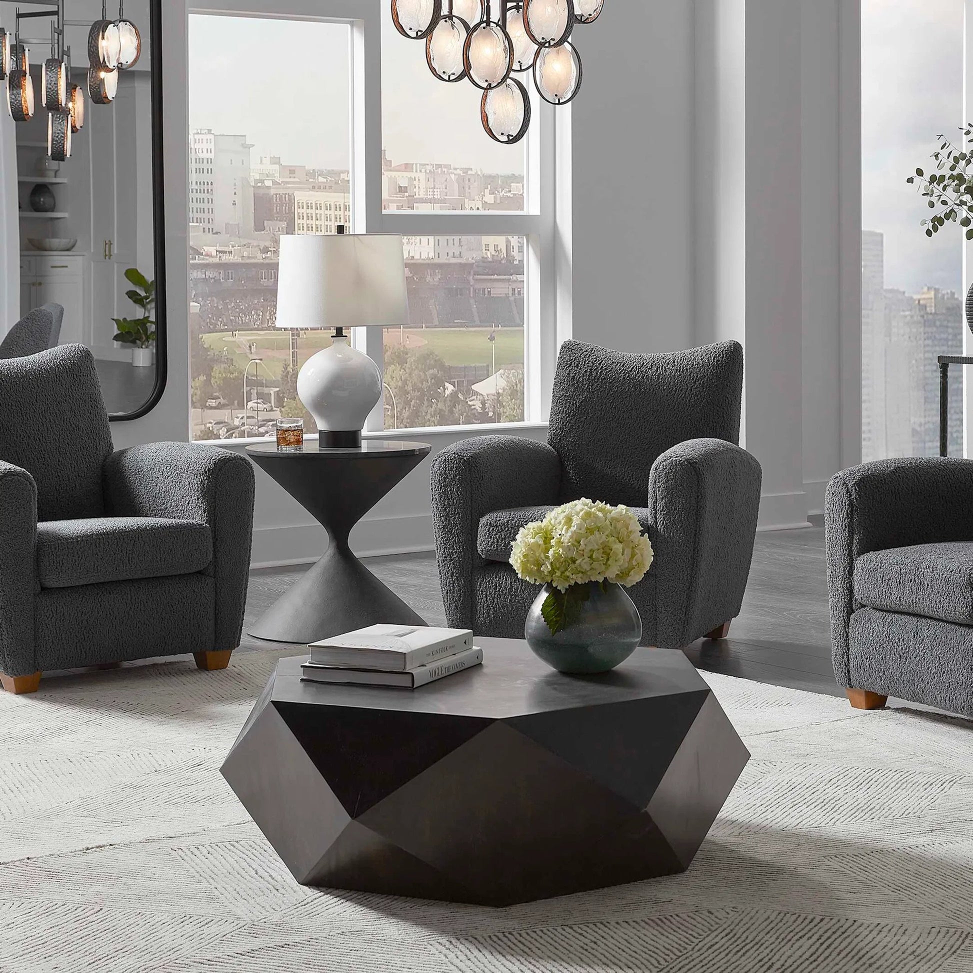 Volker Coffee Table by Uttermost. Made from unique in a modern style.