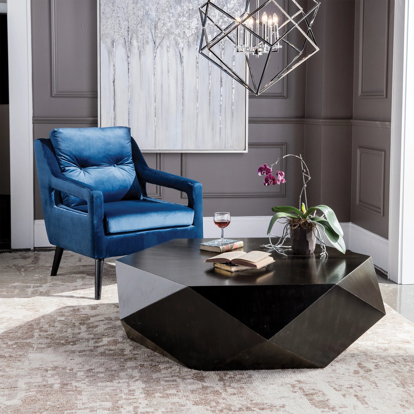 015 S-253246 | Lifestyle | Volker Coffee Table by Uttermost. Made from unique in a modern style.