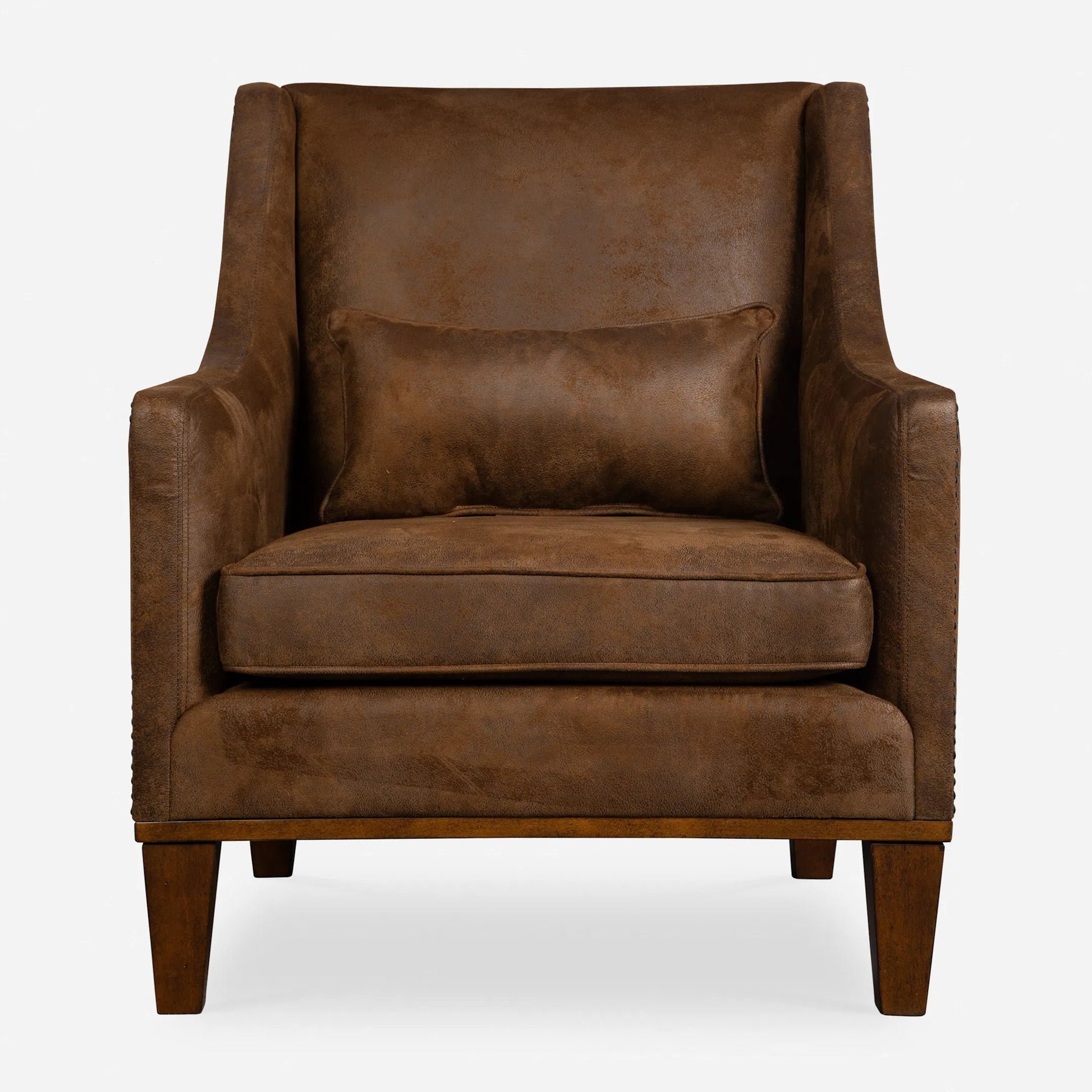 Clay Armchair by Uttermost. Made from fabric, wood, plywood, foam in a cottage & farmhouse style.
