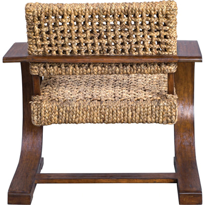 Rehema Accent Chair by Uttermost. Made from unique in a rustic style.