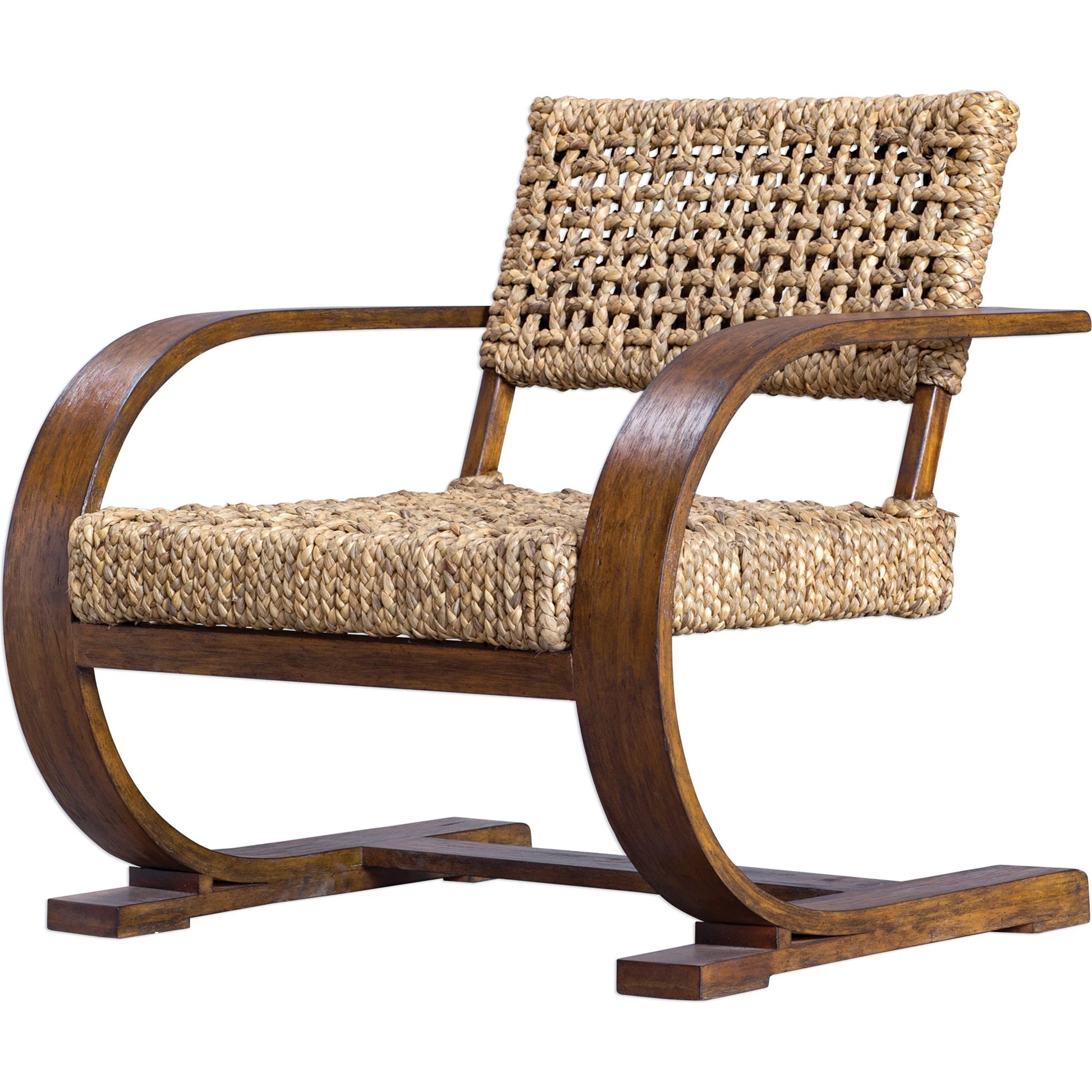 Rehema Accent Chair by Uttermost. Made from unique in a rustic style.