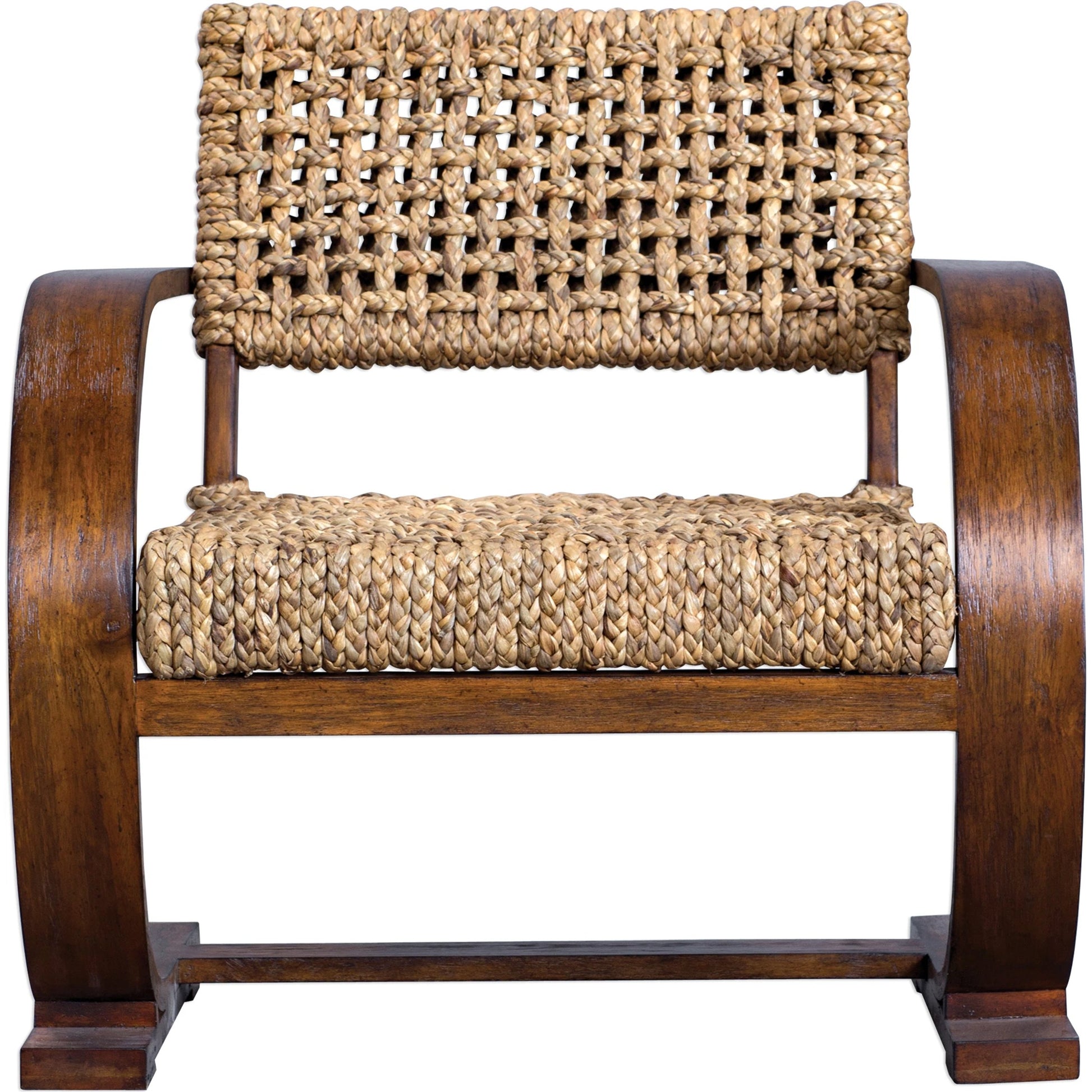 Rehema Accent Chair by Uttermost. Made from unique in a rustic style.