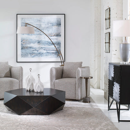 Corben Swivel Chair by Uttermost. Made from unique in a modern style.