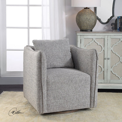 Corben Swivel Chair by Uttermost. Made from unique in a modern style.