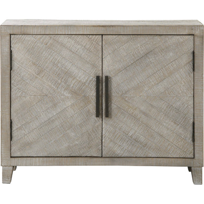 Adalind White Washed Accent Cabinet by Uttermost in white. Made from fir wood, iron, mdf in a modern style.