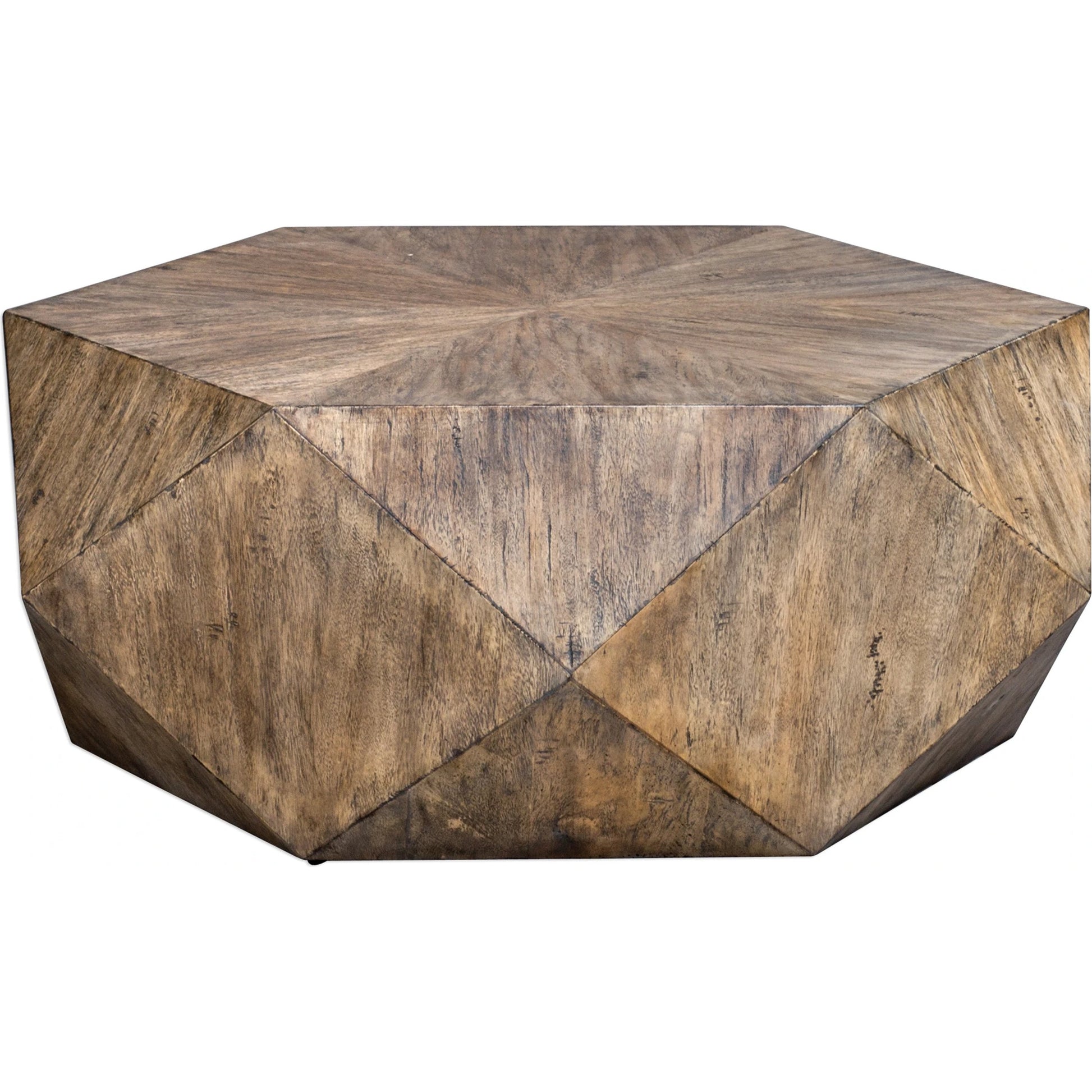 Volker Honey Coffee Table by Uttermost. Made from mdf carb phase 2 with javawood in a modern style.