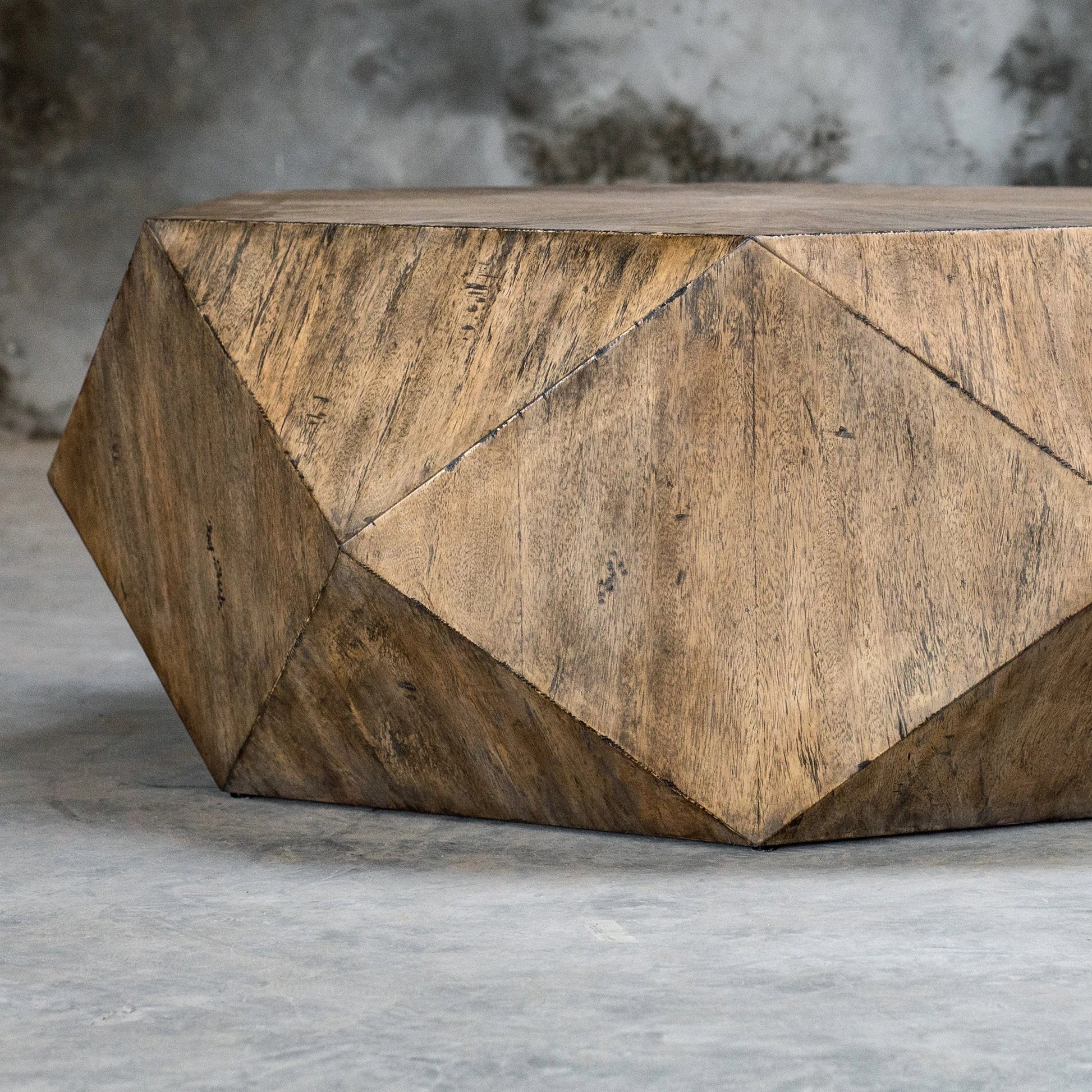 Volker Honey Coffee Table by Uttermost. Made from mdf carb phase 2 with javawood in a modern style.