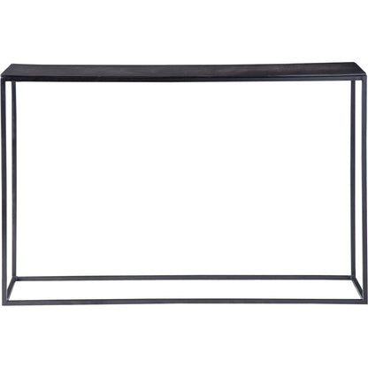 Coreene Console Table by Uttermost in aged black, antique bronze. Made from aluminum, iron in a modern style.