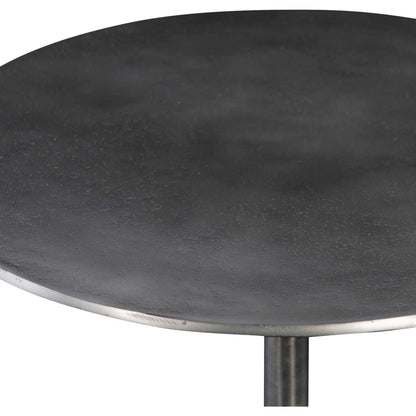 Beacon Industrial Accent Table by Uttermost. Made from aluminum in a eclectic & global style.