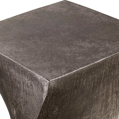 Euphrates Accent Table by Uttermost. Made from aluminum in a modern style.