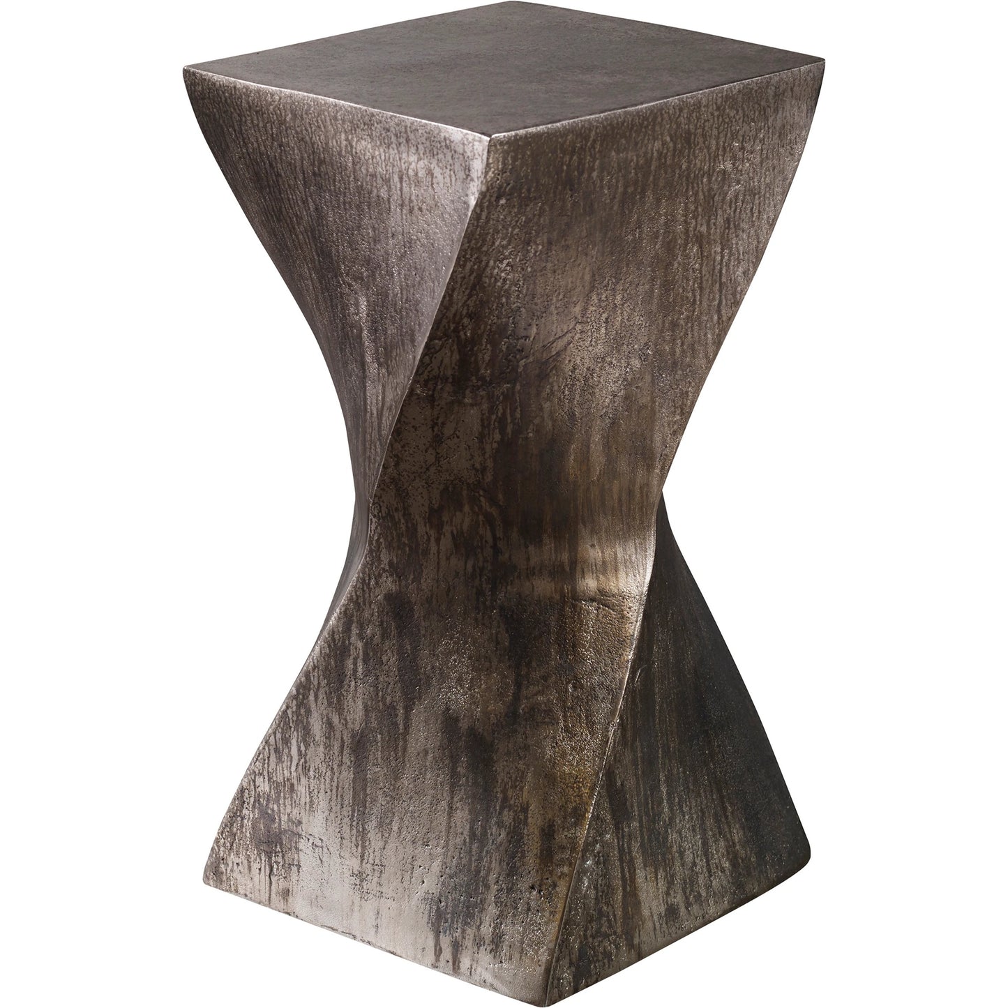 001 SR-801651 | Primary Silo | Euphrates Accent Table by Uttermost. Made from aluminum in a modern style.