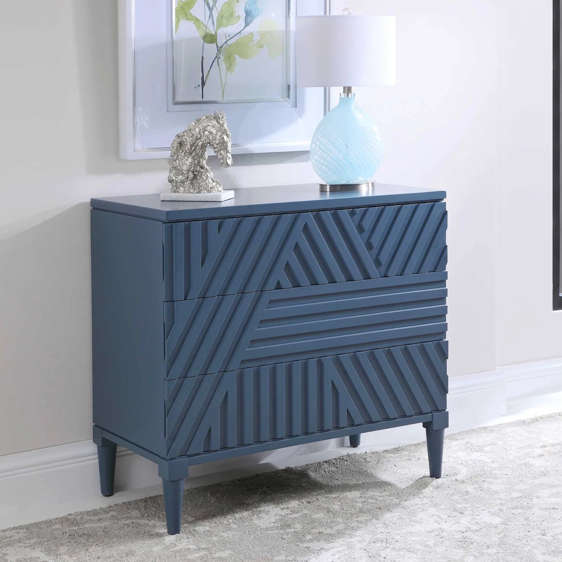 Colby Drawer Chest by Uttermost. Made from unique in a coastal style.