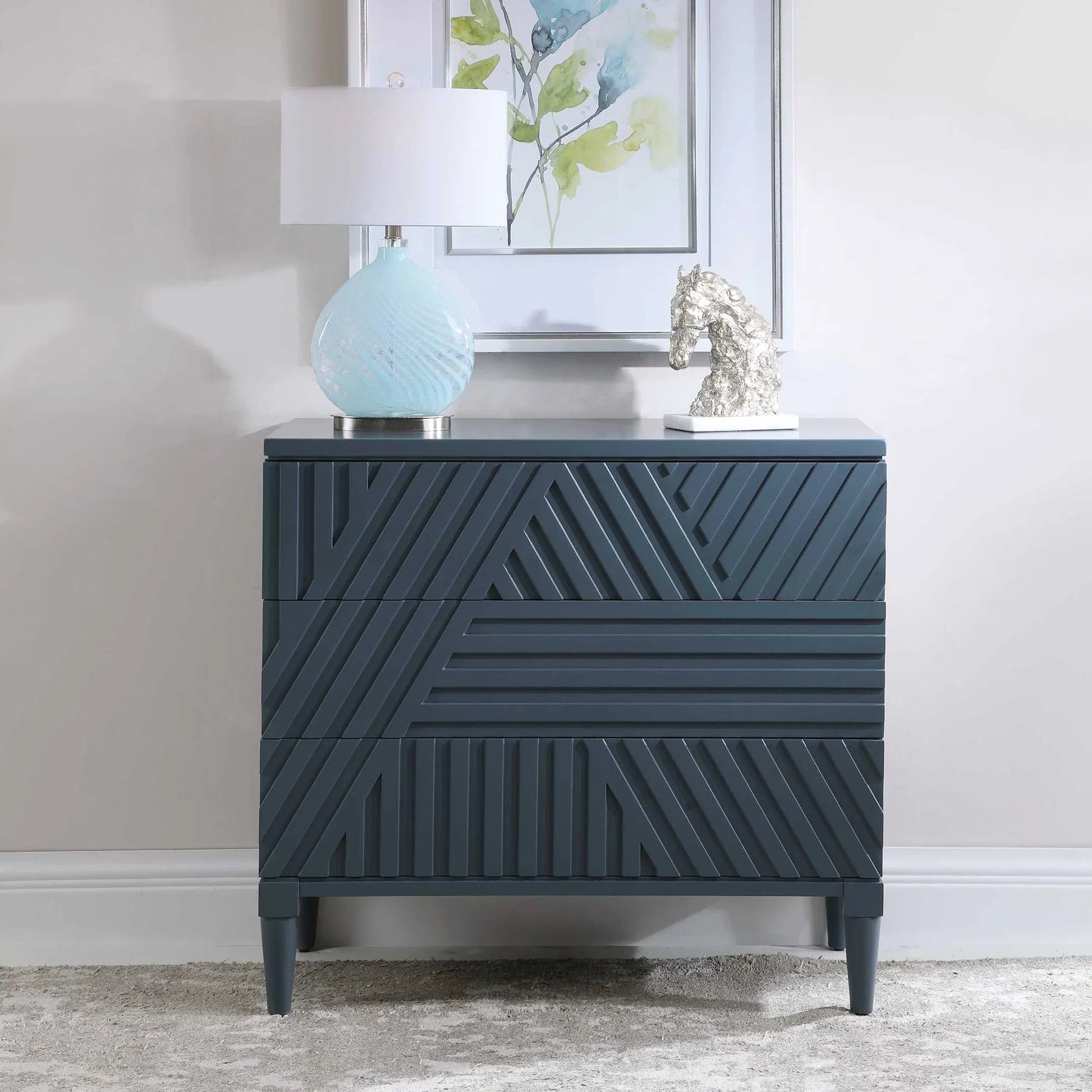 Colby Drawer Chest by Uttermost. Made from unique in a coastal style.