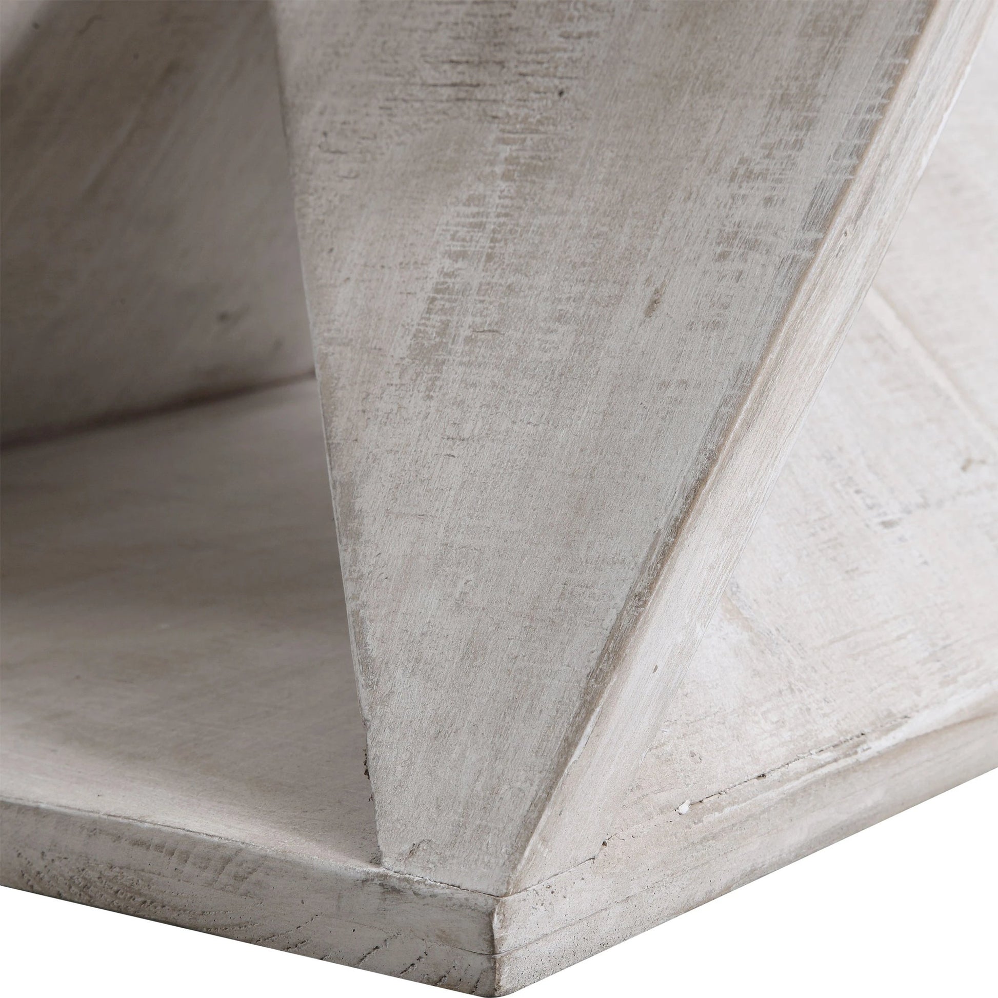 Benue Ottoman by Uttermost in gray. Made from fir, mdf, linen in a modern style.
