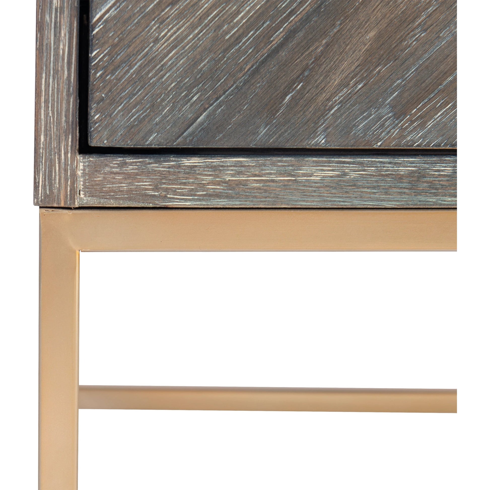 Armistead Drawer Chest by Uttermost in walnut. Made from oak veneer, steel, mdf in a modern style.