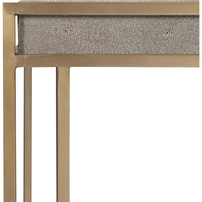 Cardew Modern Console Table by Uttermost. Made from pu fabric, steel, mdf in a modern style.