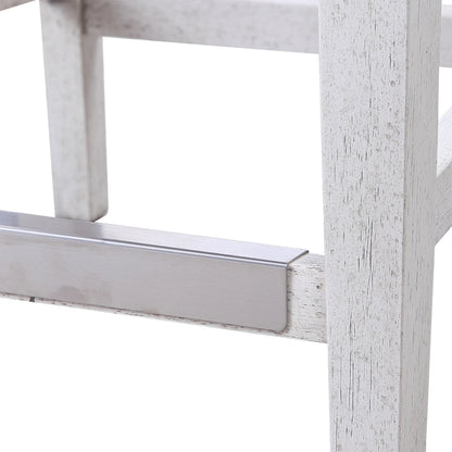 Brazos Counter Stool by Uttermost in gray. Made from rubber wood, plywood, fabric, foam in a modern style.