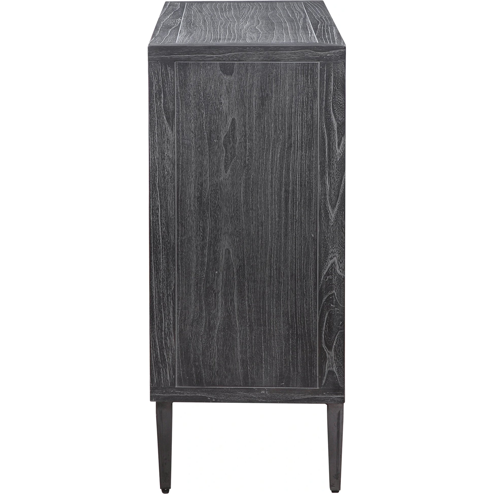 Laurentia Accent Cabinet by Uttermost. Made from elm, elm (venner), oak (venner), iron, plywood in a modern style.
