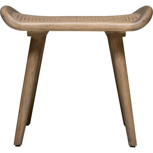 Arne Bench by Uttermost. Made from oak wood with rattan in a eclectic & global style.