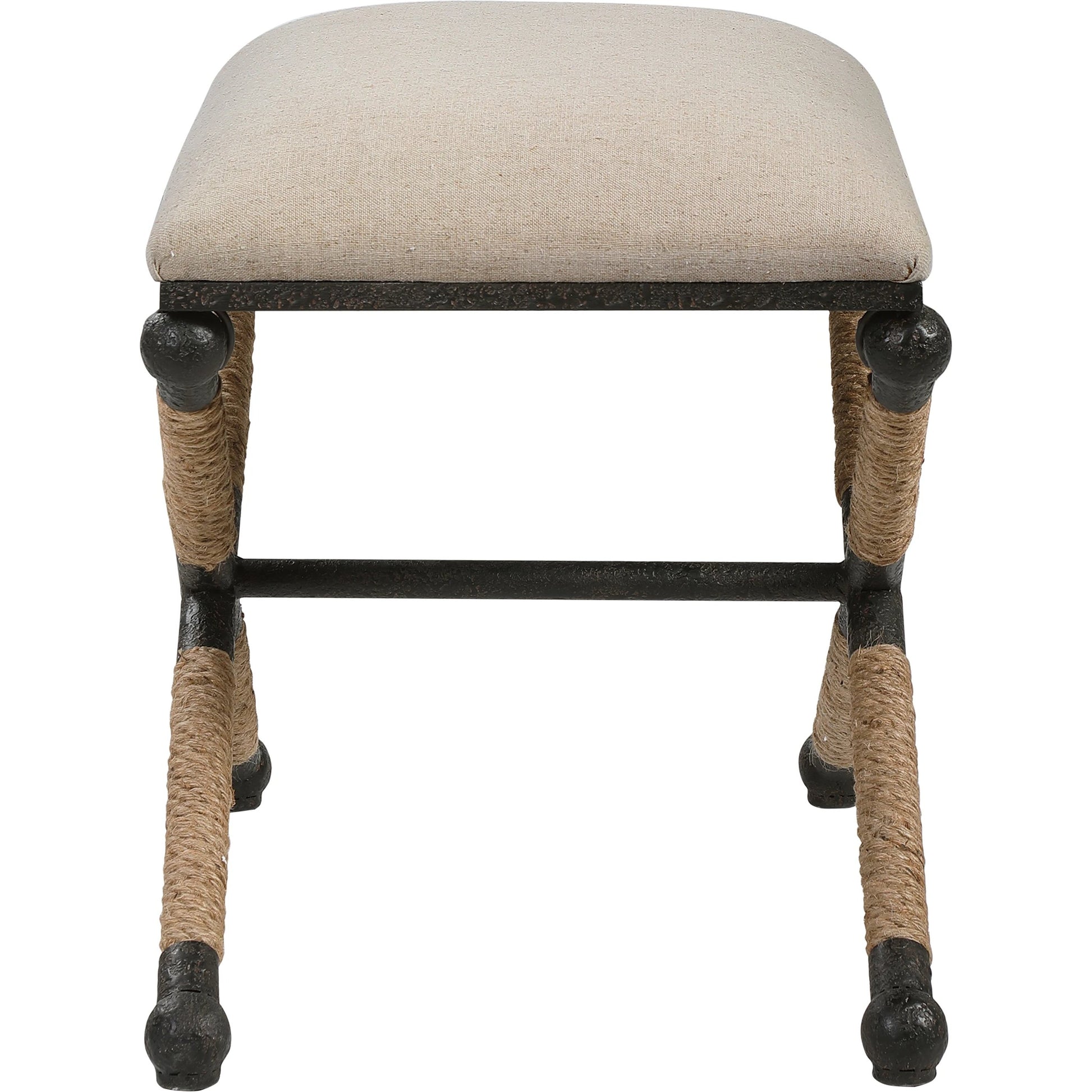Firth Small Bench by Uttermost. Made from unique in a coastal style.