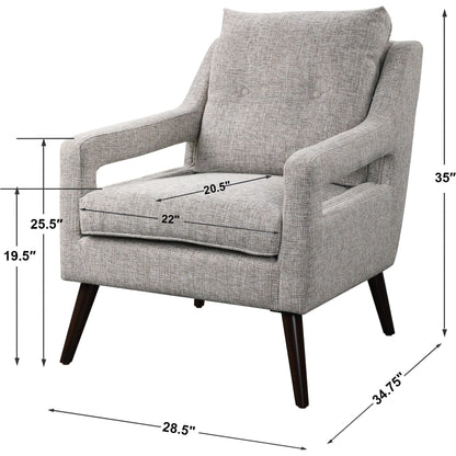 O'Brien Armchair by Uttermost. Made from unique in a modern style.