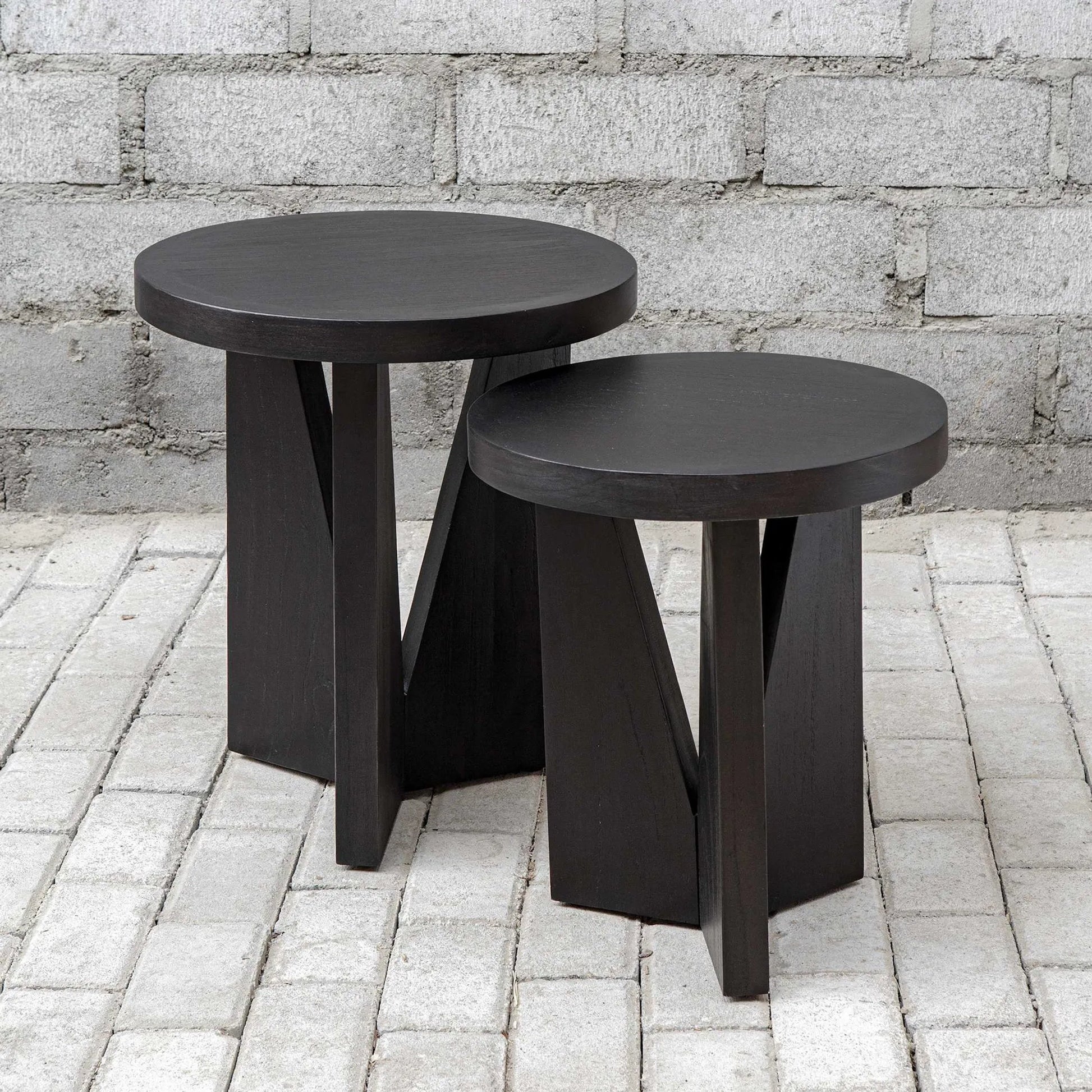 Nadette Nesting Tables by Uttermost. Made from unique in a eclectic & global style.