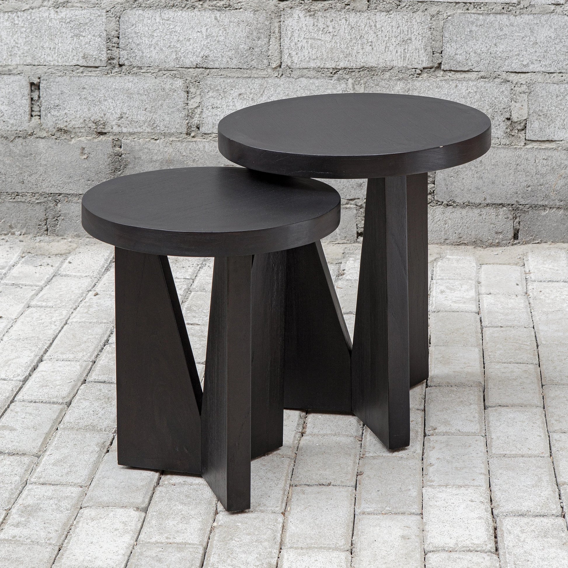 Nadette Nesting Tables by Uttermost. Made from unique in a eclectic & global style.