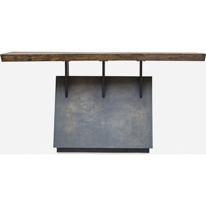 Vessel Console Table by Uttermost. Made from mahogany wood with iron, title tsca vi in a modern style.