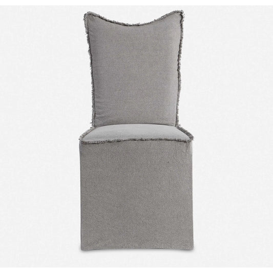 Narissa Armless Chair (Set of 2) by Uttermost. Made from fabric in a cottage & farmhouse style.