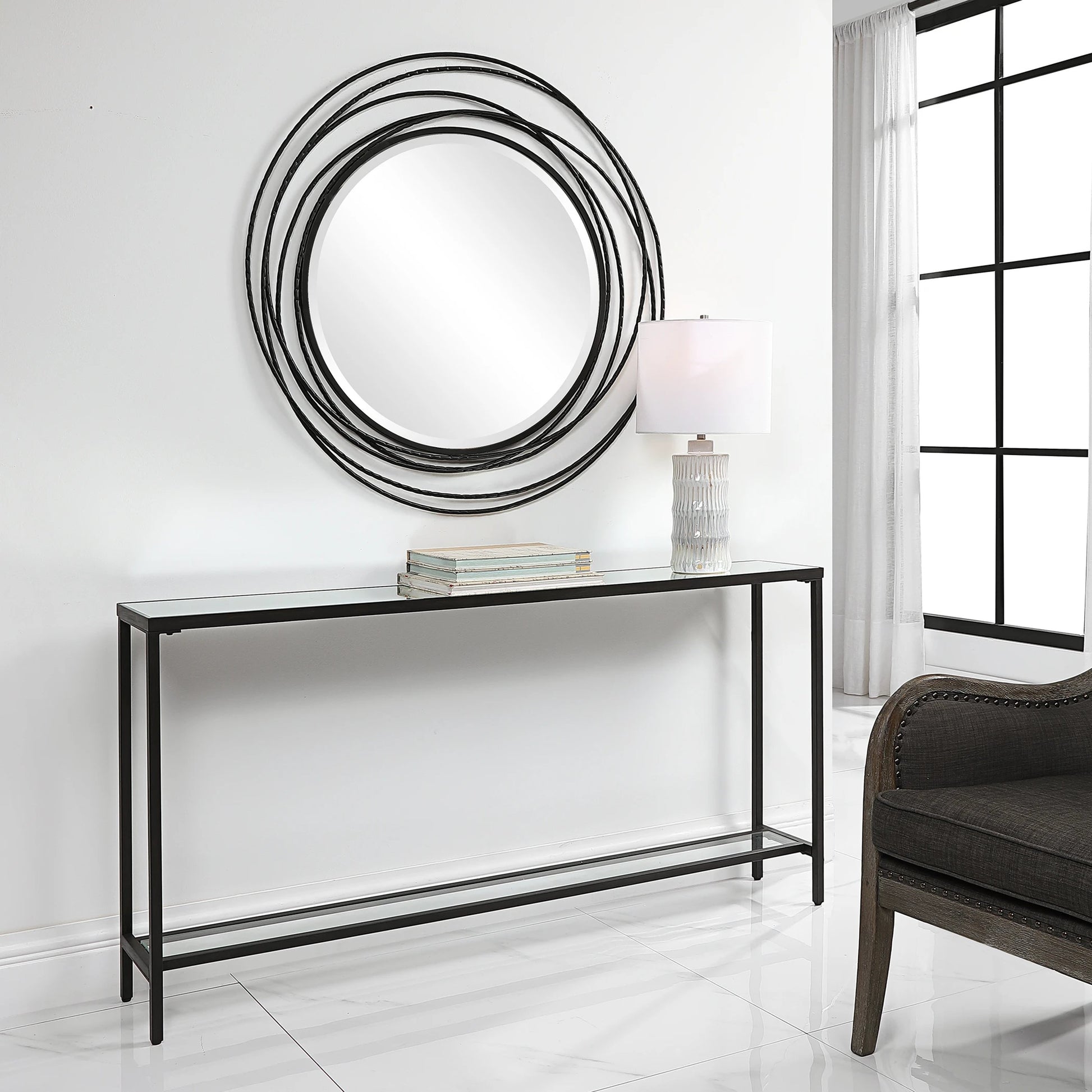 Hayley Console Table by Uttermost. Made from unique in a modern style.