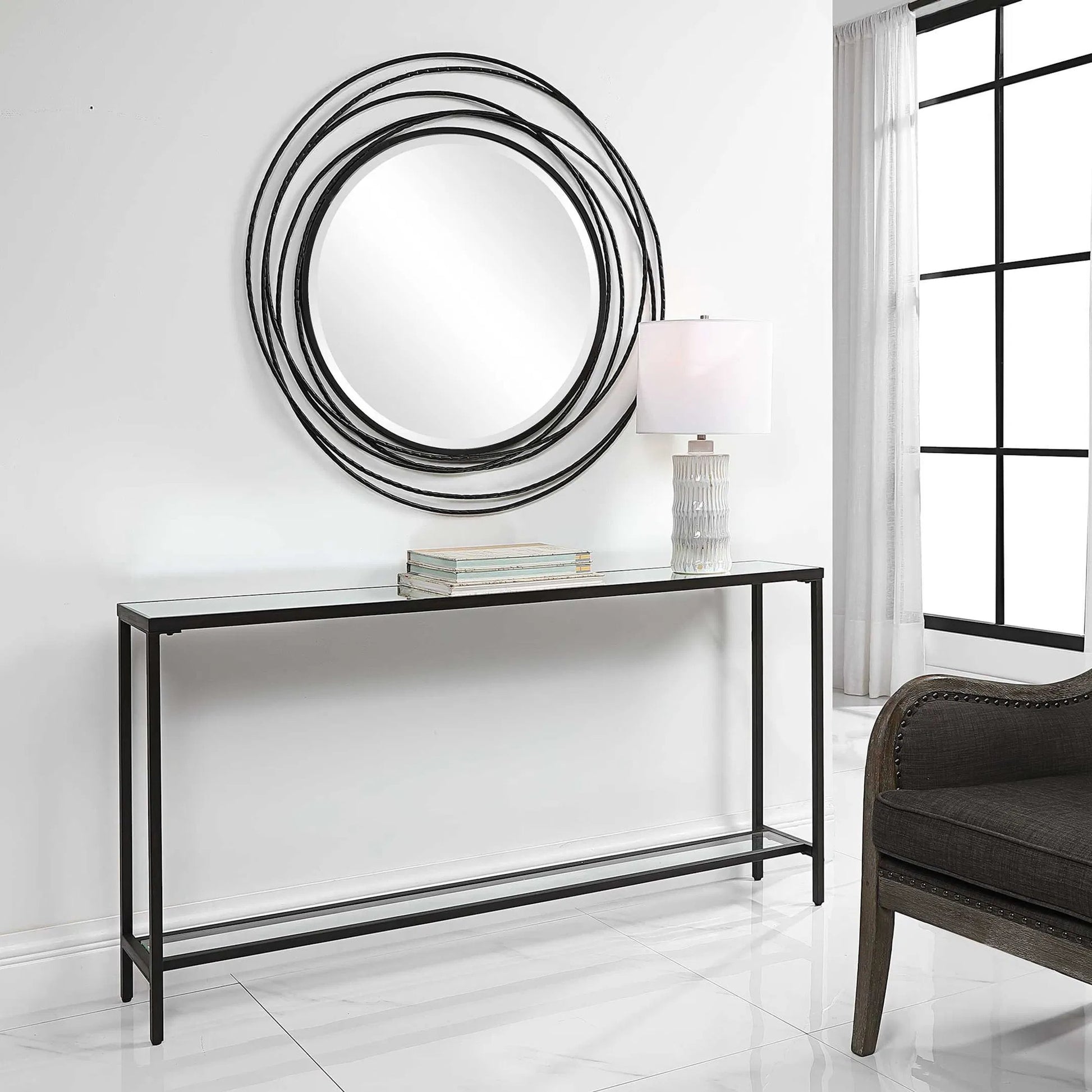 Hayley Console Table by Uttermost. Made from unique in a modern style.