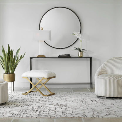 Hayley Console Table by Uttermost. Made from unique in a modern style.