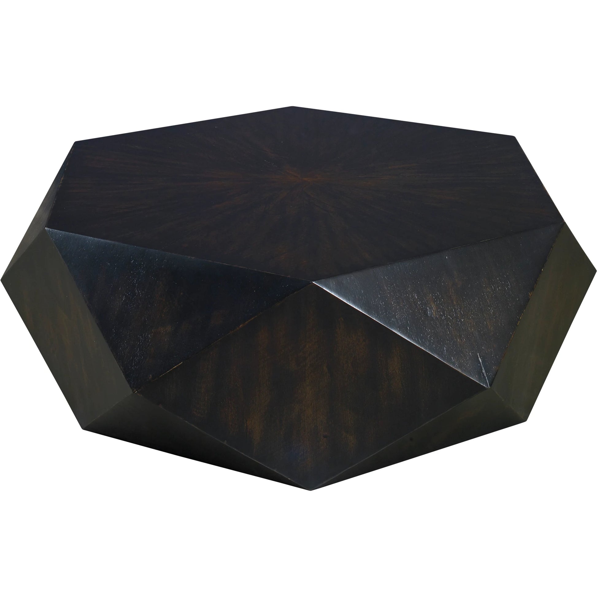 Volker Small Coffee Table by Uttermost in black. Made from mdf carb phase 2 with javawood in a eclectic & global style.