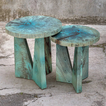 Nadette Nesting Tables by Uttermost. Made from unique in a eclectic & global style.
