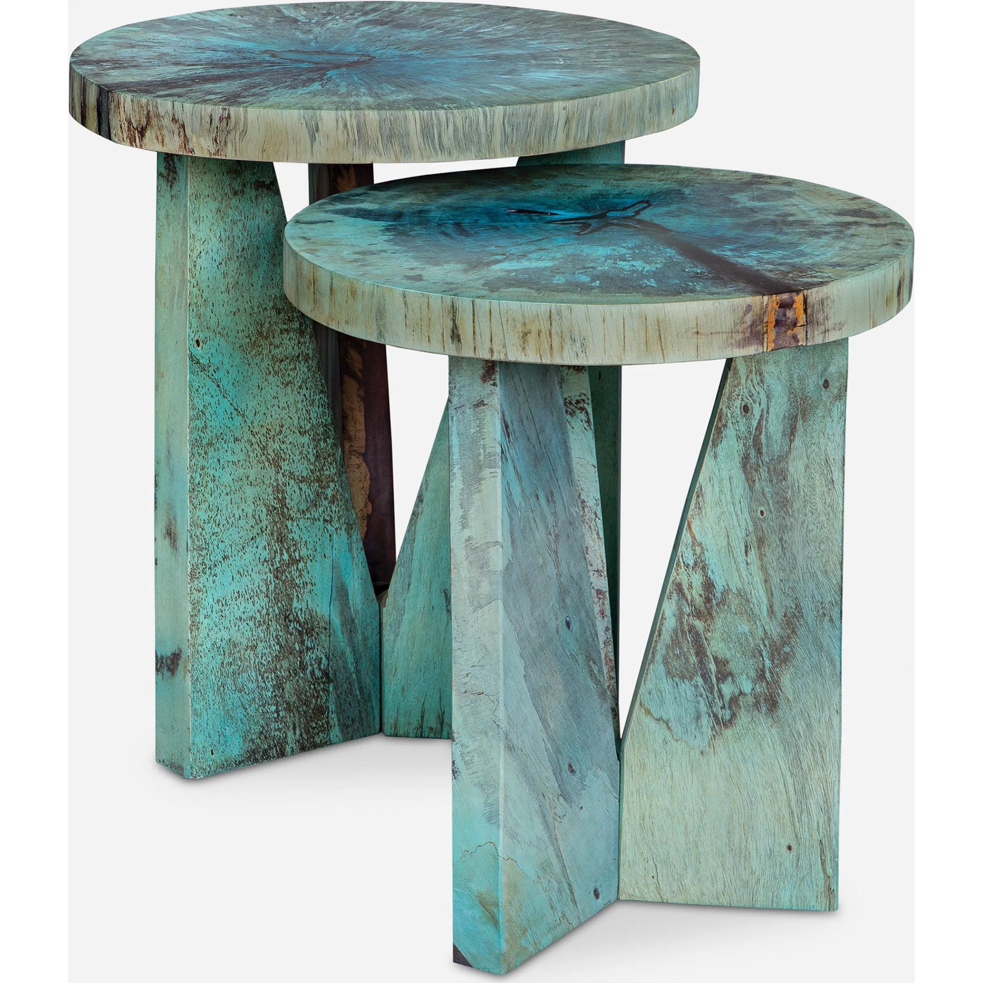 Nadette Nesting Tables by Uttermost. Made from unique in a eclectic & global style.