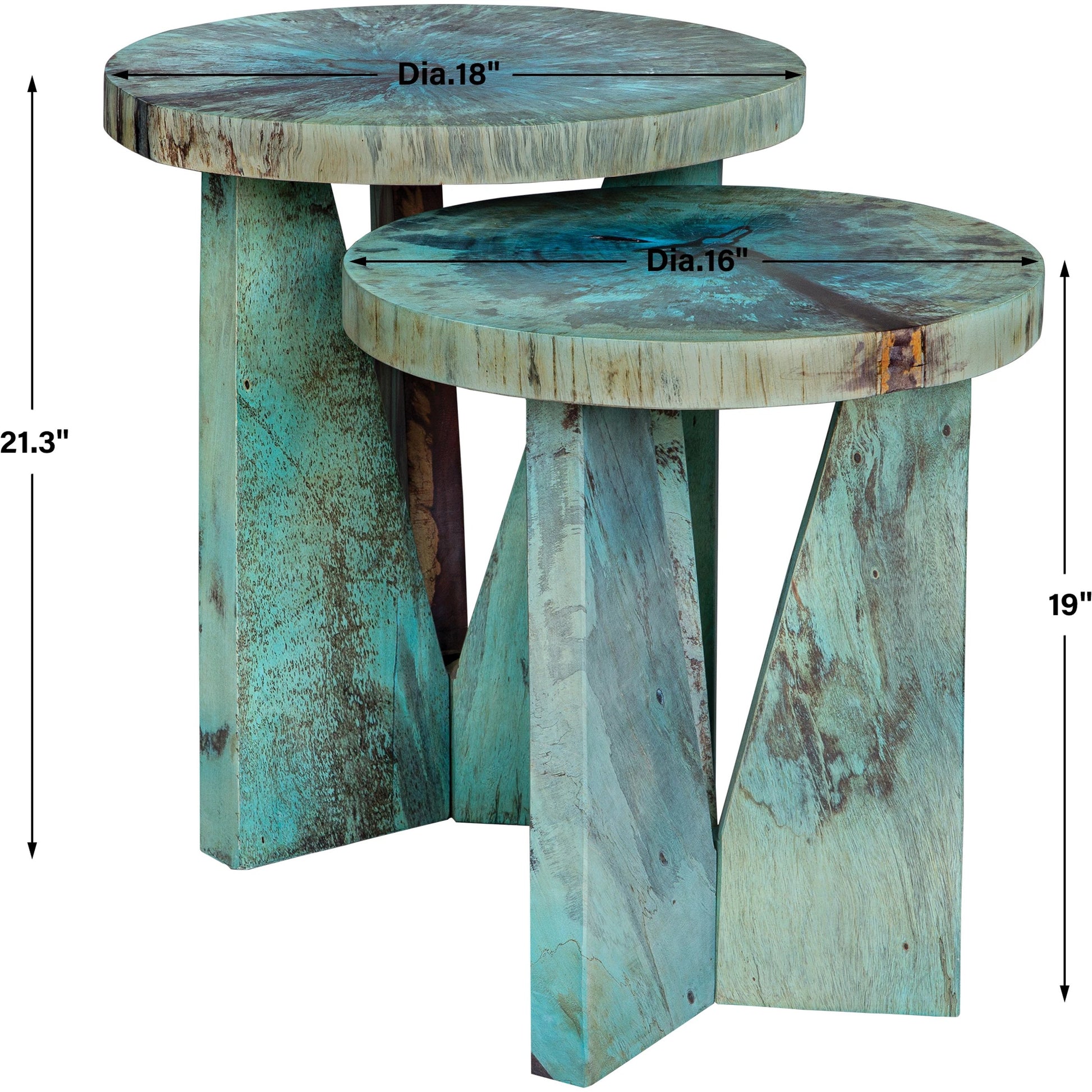 Nadette Nesting Tables by Uttermost. Made from unique in a eclectic & global style.