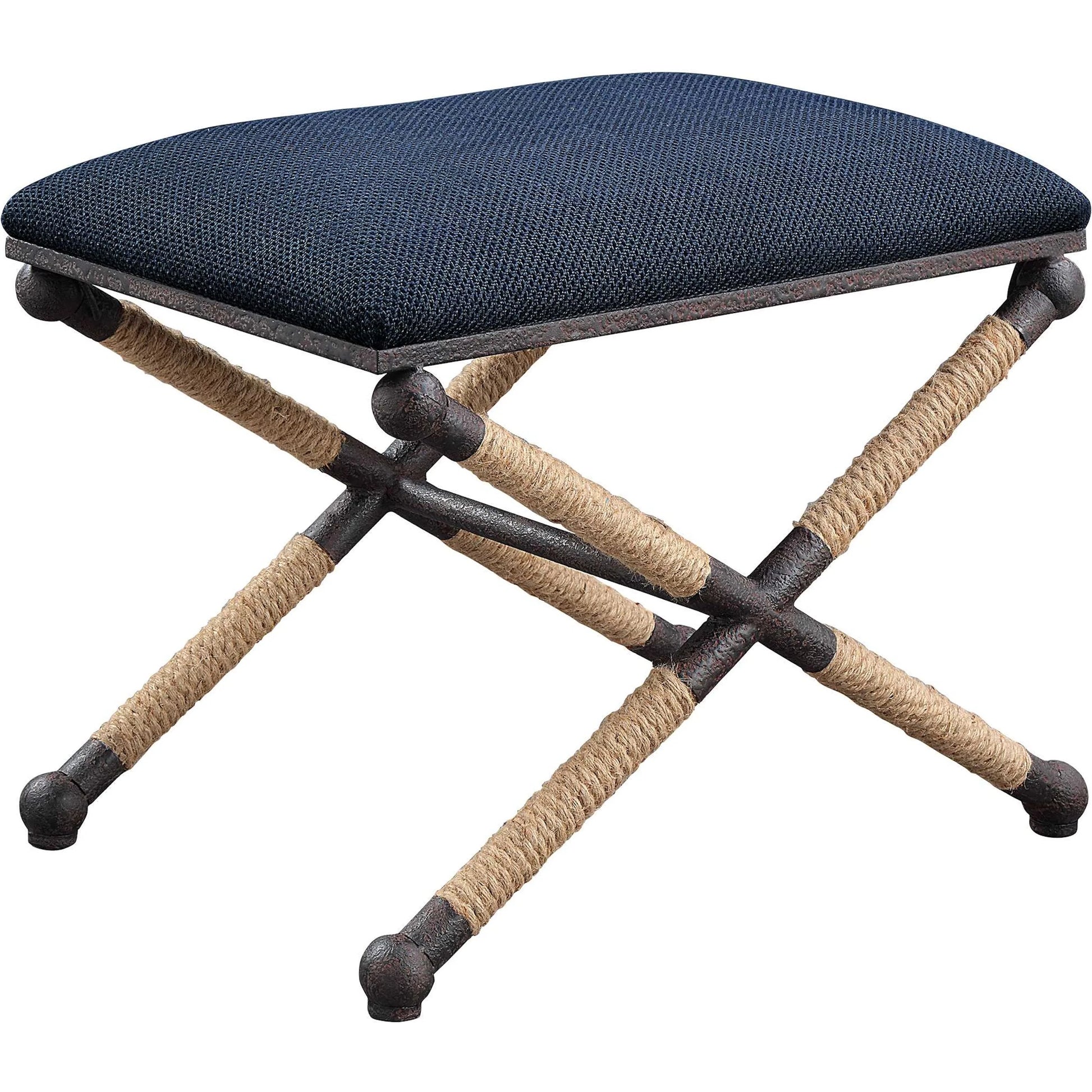 Firth Small Bench by Uttermost. Made from unique in a coastal style.