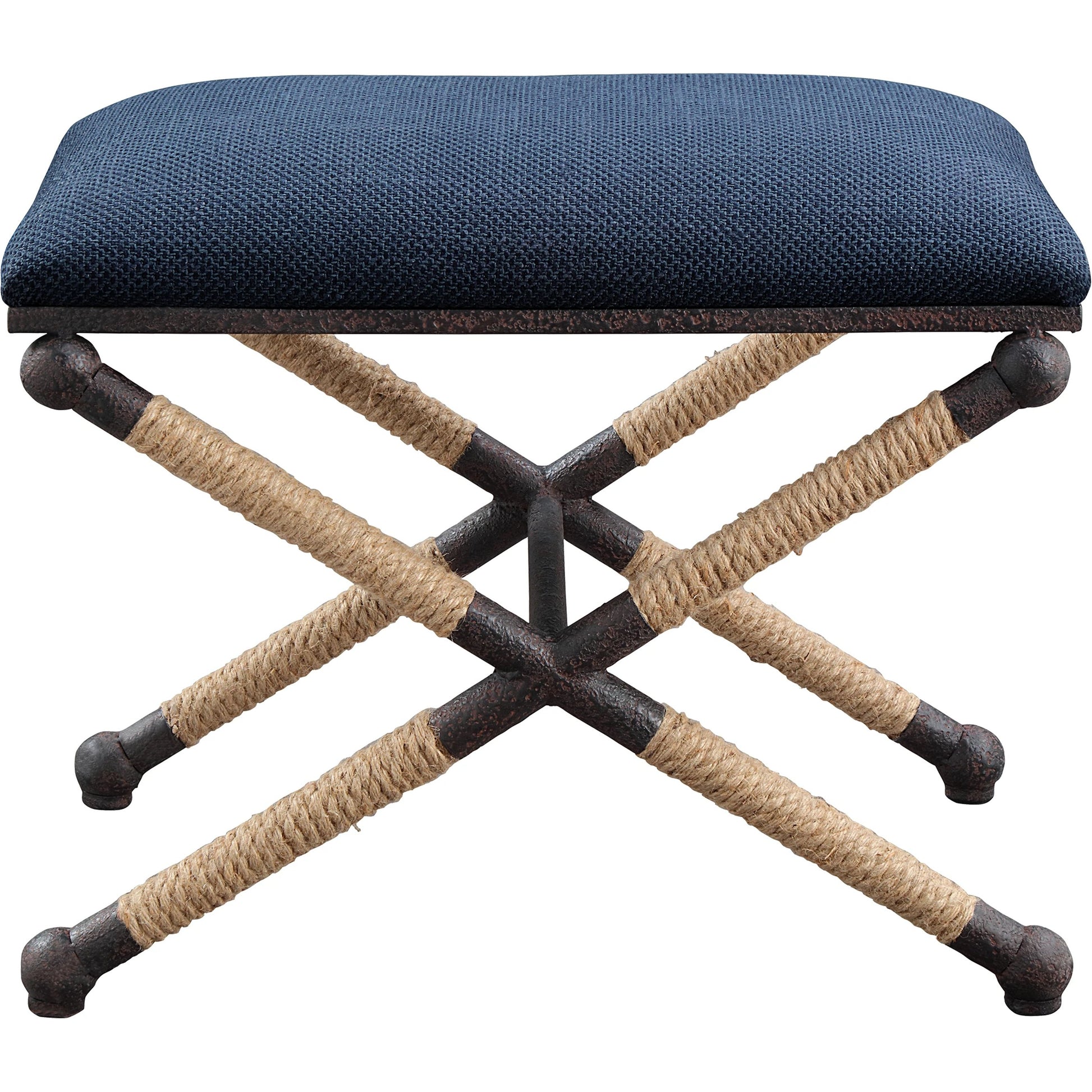 Firth Small Bench by Uttermost. Made from unique in a coastal style.