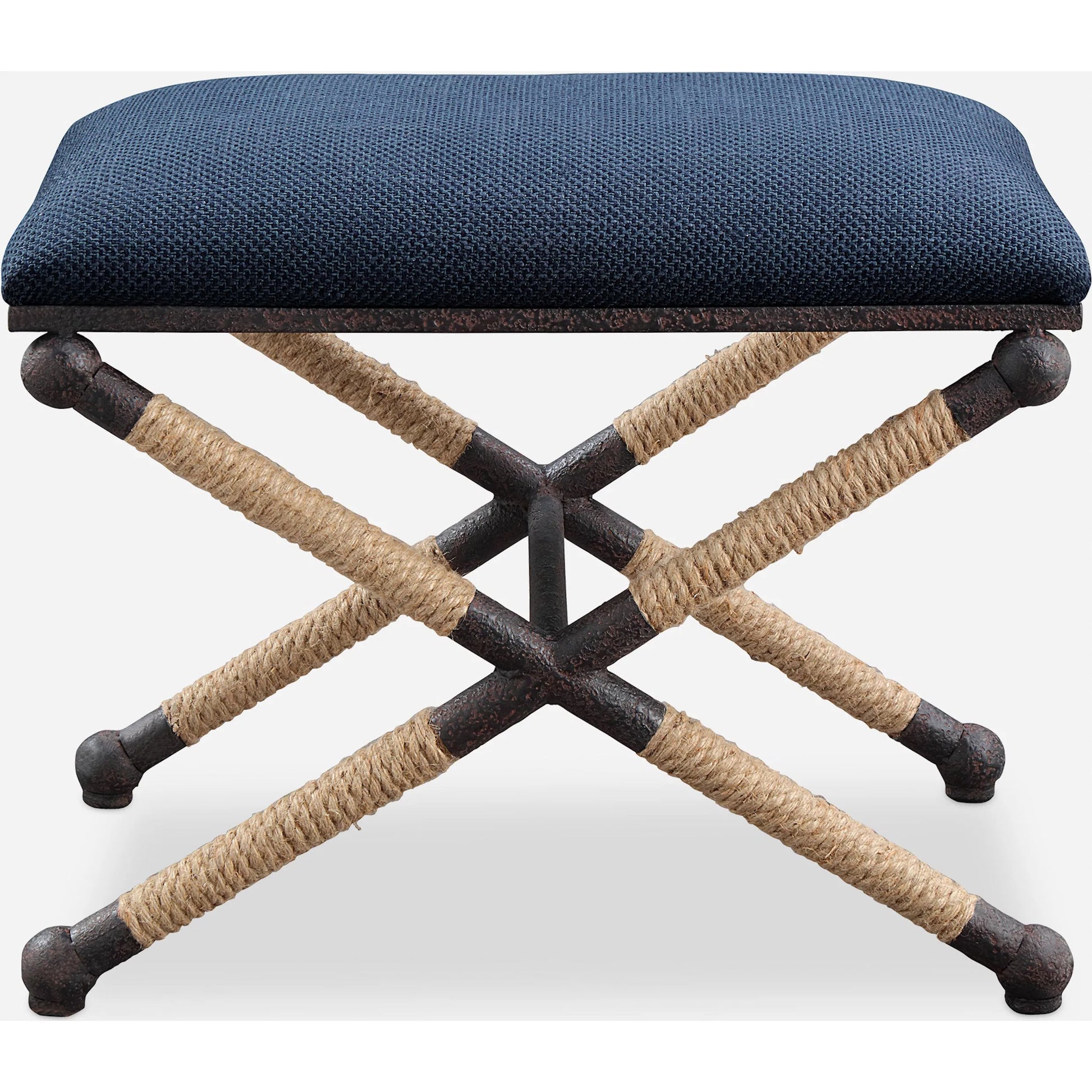 Firth Small Bench by Uttermost. Made from unique in a coastal style.