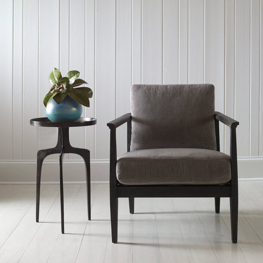 Kenna Accent Table by Uttermost. Made from aluminum in a eclectic & global style.