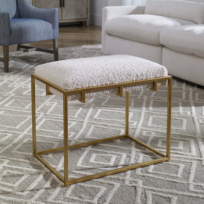 Paradox Small Bench by Uttermost. Made from unique in a modern style.