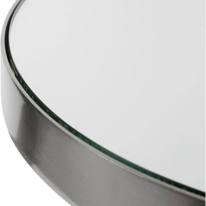 Fortier Accent Table by Uttermost in black. Made from 50% iron, 10% glass, 40% rubber wood in a eclectic & global style.