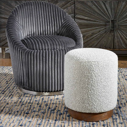 Avila Ottoman by Uttermost. Made from unique in a transitional style.