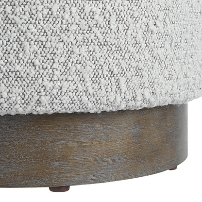 Avila Ottoman by Uttermost. Made from unique in a transitional style.